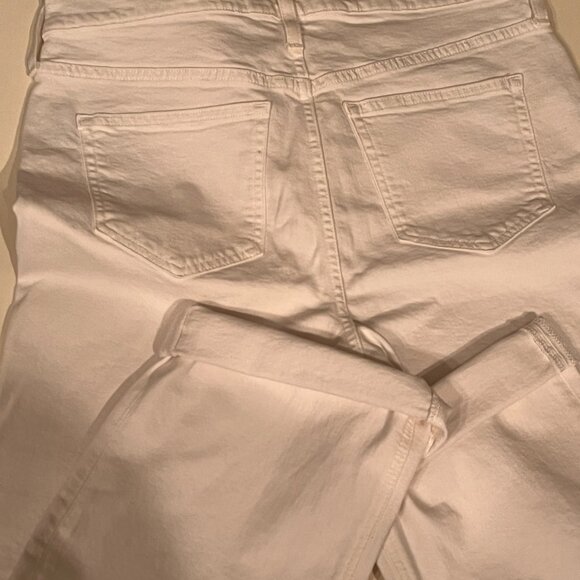 J.Crew Slim Demi Boot White Jeans – Size 29 (NWT, Retail $148) - Picture 10 of 16